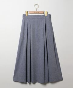 SCAPA / スキャパ ミニ・ひざ丈スカート | ライトシャンブレースカート