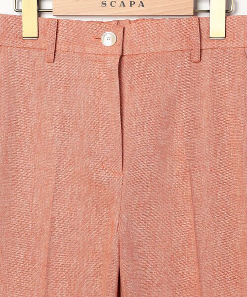 SCAPA / スキャパ その他パンツ | リネンコットンストレッチパンツ | 詳細8