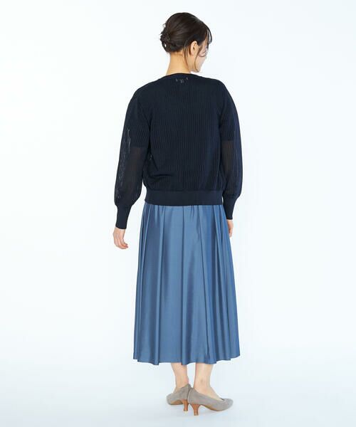 SCAPA / スキャパ ニット・セーター | 【ＷＥＢ限定】シアーエアリーニットカーディガン | 詳細11