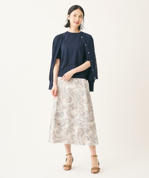 SCAPA / スキャパ ニット・セーター | 【ＷＥＢ限定】シアーエアリーニットカーディガン | 詳細1