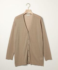 SCAPA Lサイズ / スキャパエルサイズ テンダーリネンニットロングカーディガン SCAPA / スキャパ （レディース） ニット・セーター
