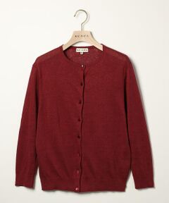 SCAPA / スキャパ ニット・セーター | ハイゲージリネンニットカーディガン