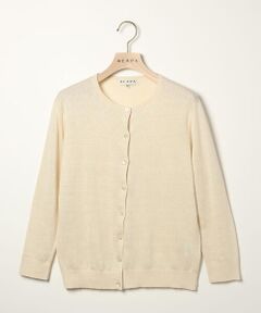 SCAPA / スキャパ ニット・セーター | ハイゲージリネンニットカーディガン