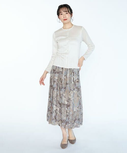 SCAPA / スキャパ カットソー | リブスムースカーディガンカットソー | 詳細11