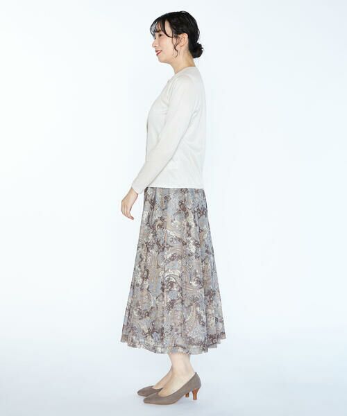 SCAPA / スキャパ カットソー | リブスムースカーディガンカットソー | 詳細12