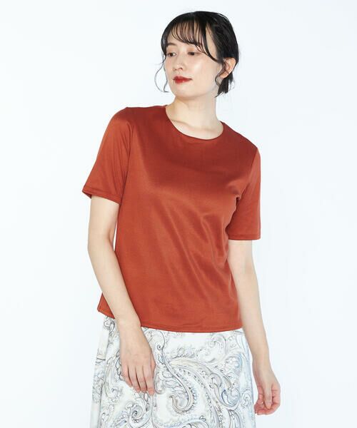 SCAPA / スキャパ カットソー | リブスムースプルオーバーカットソー | 詳細3