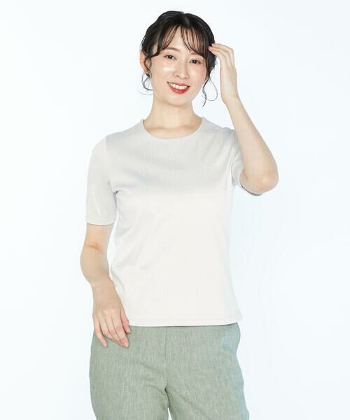 SCAPA / スキャパ カットソー | リブスムースプルオーバーカットソー | 詳細12