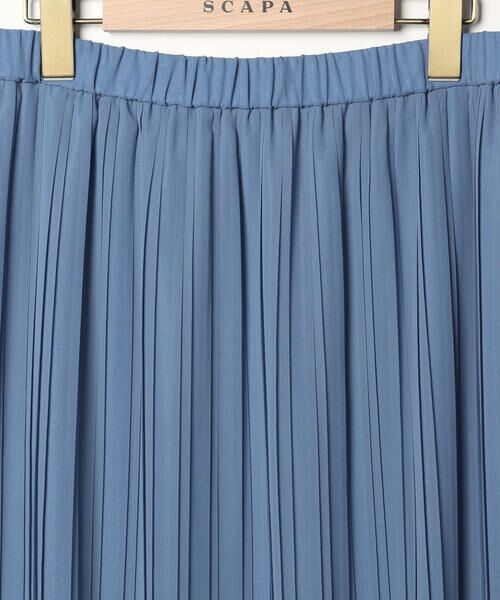 SCAPA / スキャパ ミニ・ひざ丈スカート | エアリーシフォンスカート | 詳細2
