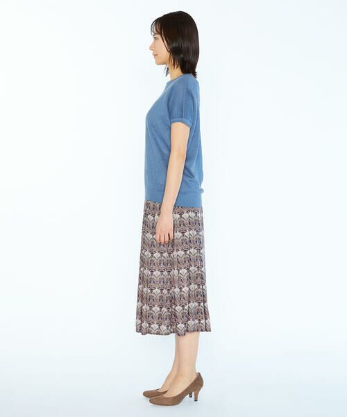 新品、未使用。scapa のビンダフラワーサテンスカート SCAPA｜ビンダフラワーサテンスカート | Rakuten Fashion(楽天