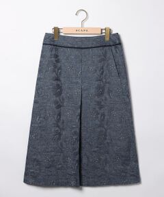 SCAPA / スキャパ ミニ・ひざ丈スカート | アスペジエンブロイダリースカート