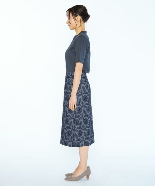 SCAPA / スキャパ ミニ・ひざ丈スカート | アスペジエンブロイダリースカート | 詳細4