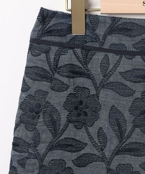 SCAPA / スキャパ ミニ・ひざ丈スカート | アスペジエンブロイダリースカート | 詳細7