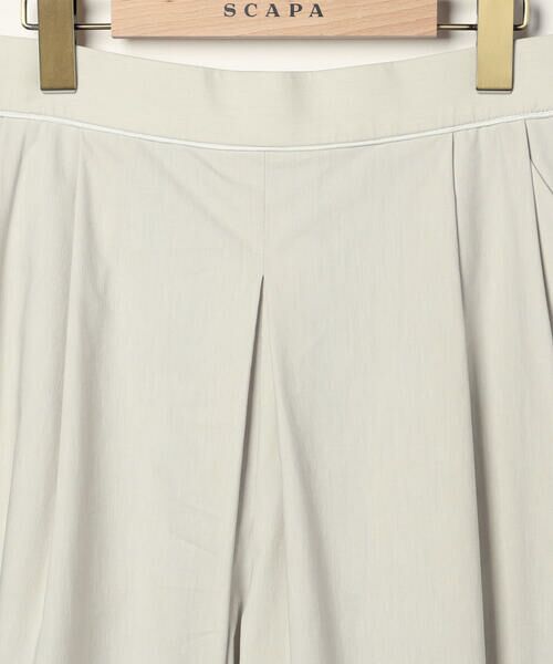 SCAPA / スキャパ その他パンツ | ストレッチコットンガウチョパンツ | 詳細3