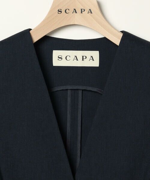 SCAPA / スキャパ テーラードジャケット | ストレッチコットンベスト | 詳細2