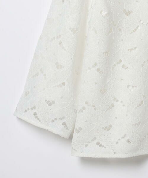 SCAPA / スキャパ シャツ・ブラウス | フラワーレースブラウス | 詳細4
