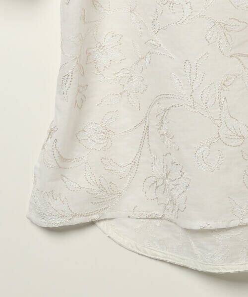 SCAPA / スキャパ シャツ・ブラウス | フラワーエンブロイダリーブラウス | 詳細11