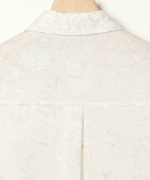 SCAPA / スキャパ シャツ・ブラウス | フラワーエンブロイダリーブラウス | 詳細8