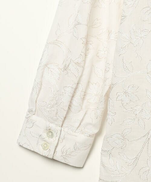 SCAPA / スキャパ シャツ・ブラウス | フラワーエンブロイダリーブラウス | 詳細10