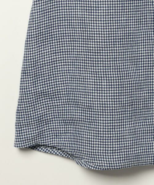 SCAPA / スキャパ シャツ・ブラウス | リネンギンガム半袖ブラウス | 詳細6