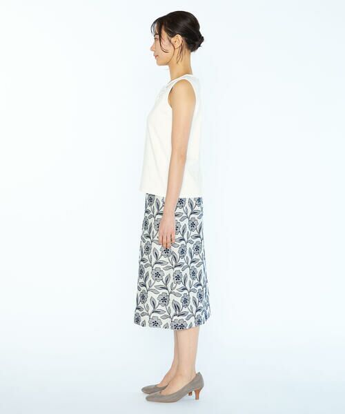 SCAPA / スキャパ カットソー | エンブロジャージノースリーブカットソー | 詳細9