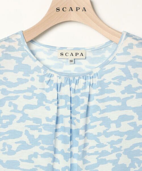 SCAPA / スキャパ カットソー | レオパードプリント半袖カットソー | 詳細2