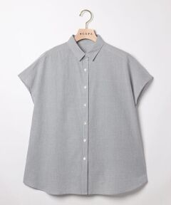 SCAPA / スキャパ シャツ・ブラウス | コットンストライプブラウス