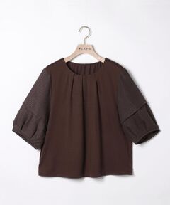 SCAPA / スキャパ カットソー | コンビジャージカットソー