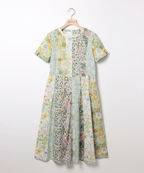 SCAPA / スキャパ ドレス | Liberty Printパッチワークワンピース | 詳細6