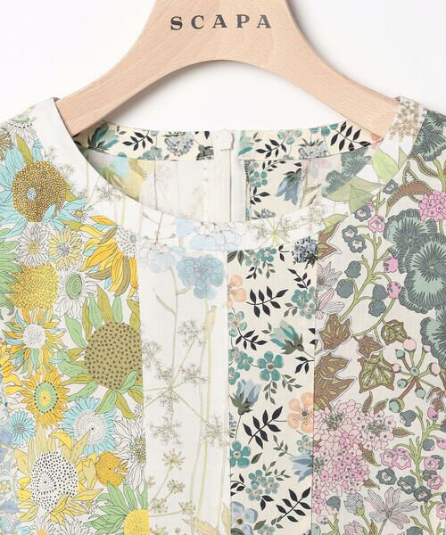 SCAPA / スキャパ ドレス | Liberty Printパッチワークワンピース | 詳細7