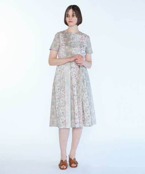 SCAPA / スキャパ ドレス | 【WEB限定】Liberty Printパッチワーク3ワンピース | 詳細1