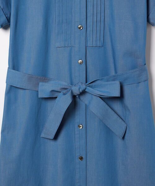 SCAPA / スキャパ ドレス | ライトダンガリーワンピース | 詳細6