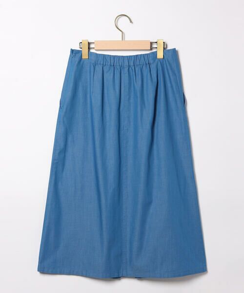 SCAPA / スキャパ ミニ・ひざ丈スカート | ライトダンガリースカート | 詳細1