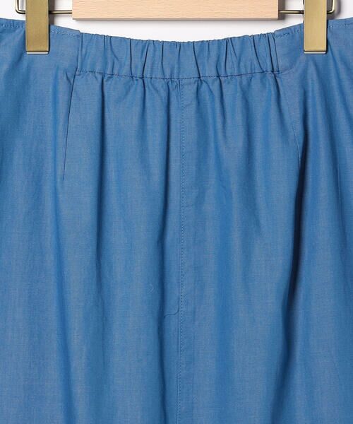SCAPA / スキャパ ミニ・ひざ丈スカート | ライトダンガリースカート | 詳細3
