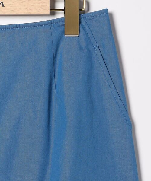 SCAPA / スキャパ ミニ・ひざ丈スカート | ライトダンガリースカート | 詳細4