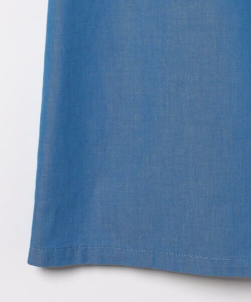 SCAPA / スキャパ ミニ・ひざ丈スカート | ライトダンガリースカート | 詳細5