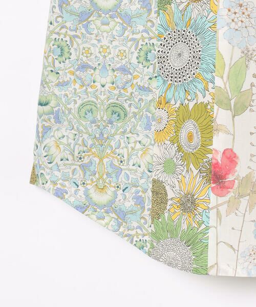 SCAPA / スキャパ シャツ・ブラウス | Liberty Printパッチワークブラウス | 詳細10
