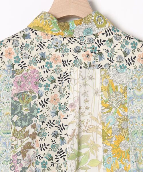 SCAPA / スキャパ シャツ・ブラウス | Liberty Printパッチワークブラウス | 詳細7