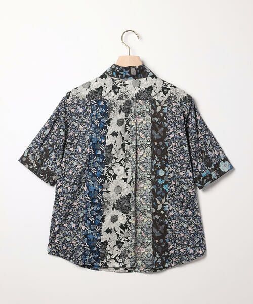 SCAPA / スキャパ シャツ・ブラウス | Liberty Printパッチワーク2ブラウス | 詳細5