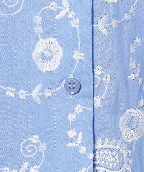 SCAPA / スキャパ シャツ・ブラウス | エンブロペーズリーブラウス | 詳細6