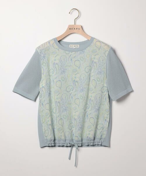 SCAPA / スキャパ ニット・セーター | Liberty Printコンビニット | 詳細4