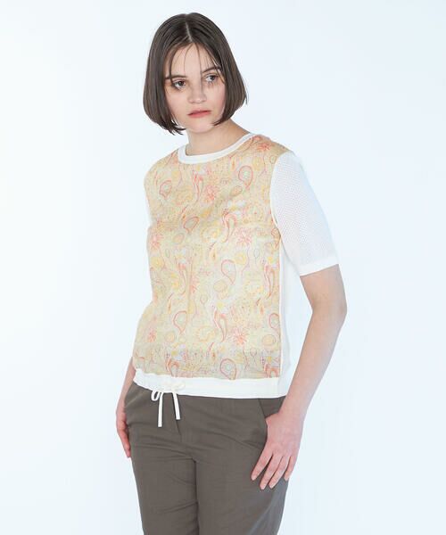 SCAPA / スキャパ ニット・セーター | Liberty Printコンビニット | 詳細12