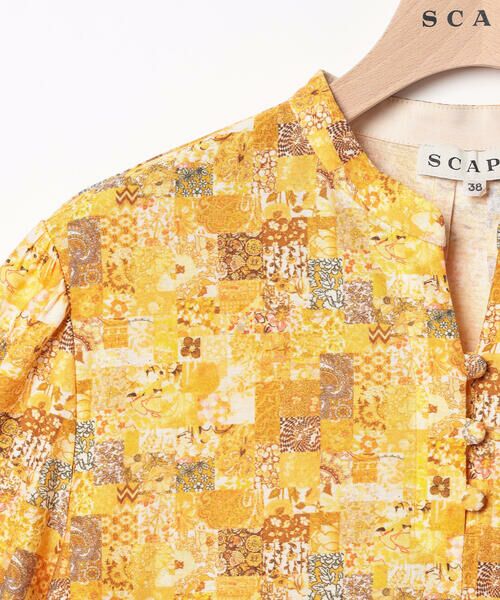 SCAPA / スキャパ カットソー | Liberty Printアーカイブ衿付きカットソー | 詳細11