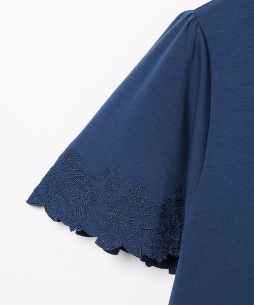 SCAPA / スキャパ カットソー | クリアエンブロフレアー袖カットソー | 詳細6