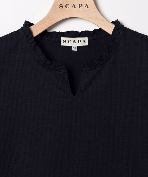 SCAPA / スキャパ カットソー | コットンリネン半袖カットソー | 詳細2