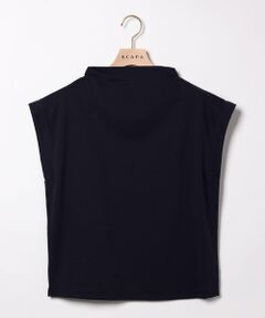 SCAPA / スキャパ カットソー | コットンリネンハイネックカットソー
