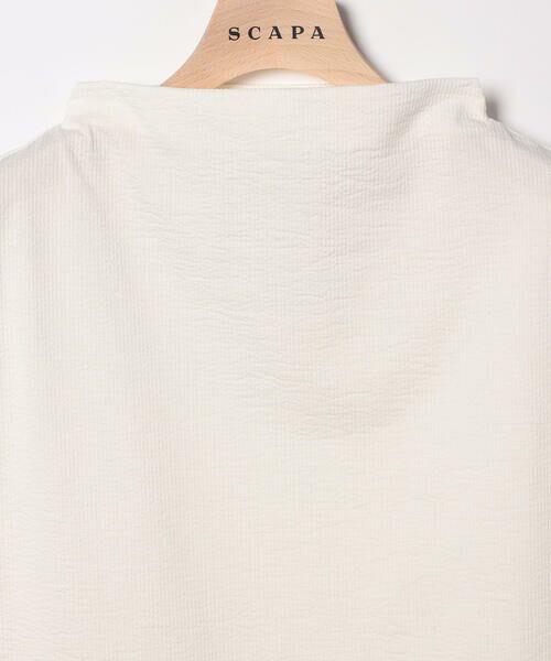 SCAPA / スキャパ カットソー | コットンリネンハイネックカットソー | 詳細3