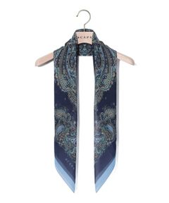 SCAPA スキャパ フリンジペイズリーマフラー ショール ストール 茶 SCAPA スキャパ フリンジペイズリーマフラー ショール ストール