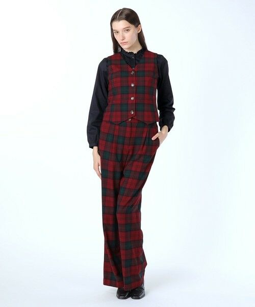 SCAPA / スキャパ テーラードジャケット | ジョリーンタータンベスト | 詳細1