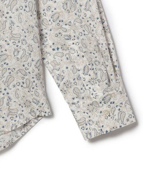 SCAPA / スキャパ シャツ・ブラウス | サラサリーフプリントシャツカラーブラウス | 詳細10