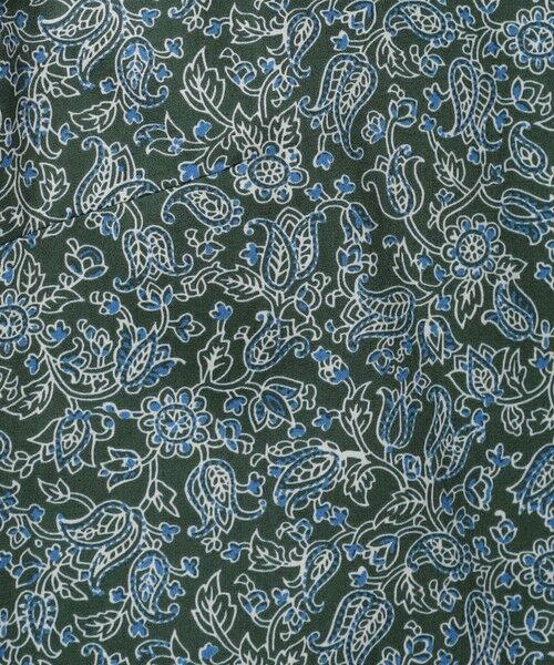 SCAPA / スキャパ シャツ・ブラウス | サラサリーフプリントフリルブラウス | 詳細7